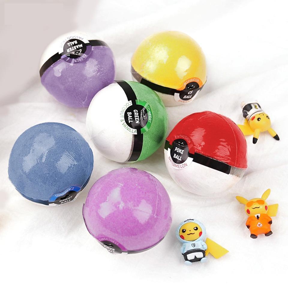 Изготовленные на заказ бомбочки для ванны Pokemon оптом для магазинов игрушек и подарков