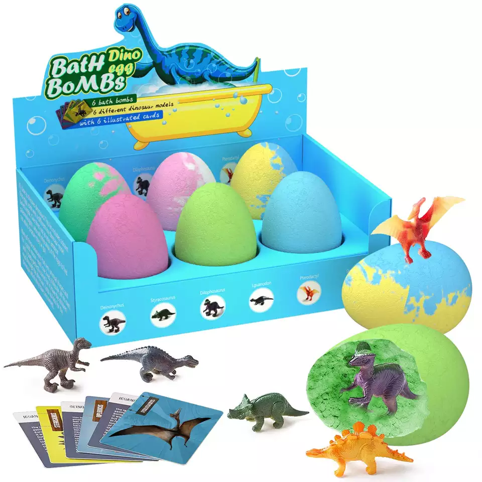 Бомбочки для ванны в форме яйца динозавра оптом — уникальный дизайн для детей и новые бомбочки
