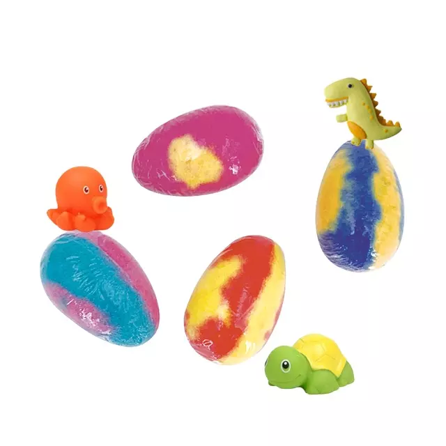 Бомбочки для ванны из яиц динозавров для детей