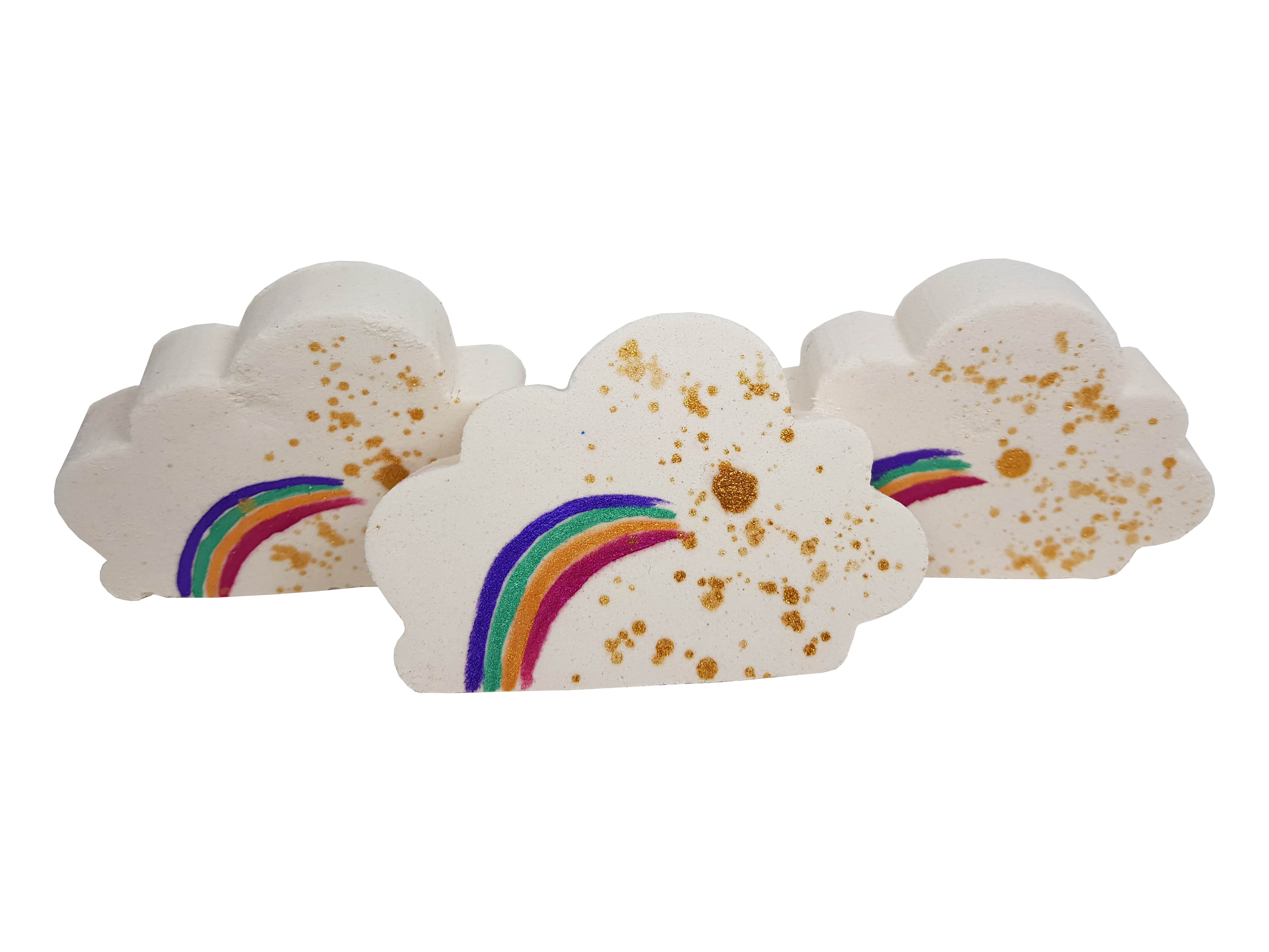 Бомбочки для ванны «Радужные облака» оптом — забава, меняющая цвет для детей