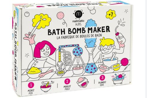 Заказ клиента из Великобритании: Упрощенный набор бомбочек для ванны своими руками для детей