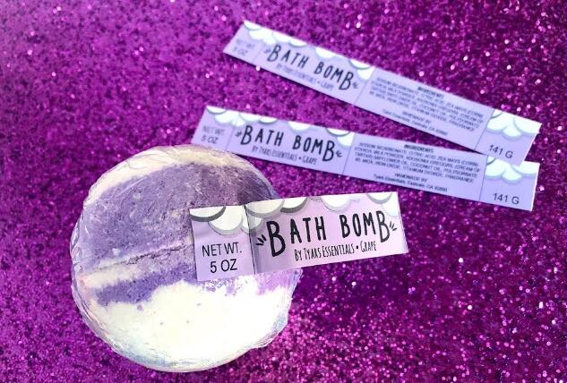 Как маркировать бомбочки для ванны