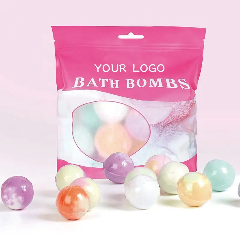 Блестящие бомбочки для ванны под частной торговой маркой