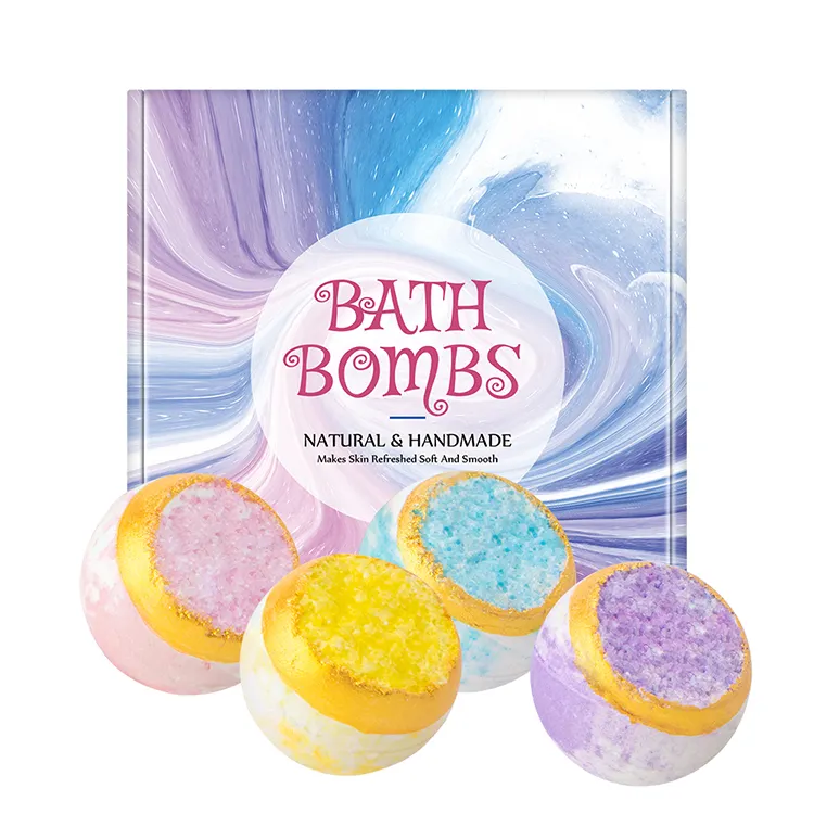 Бомбочки для ванн Geode под частной маркой для роскошных спа- и велнес-ритейлеров
